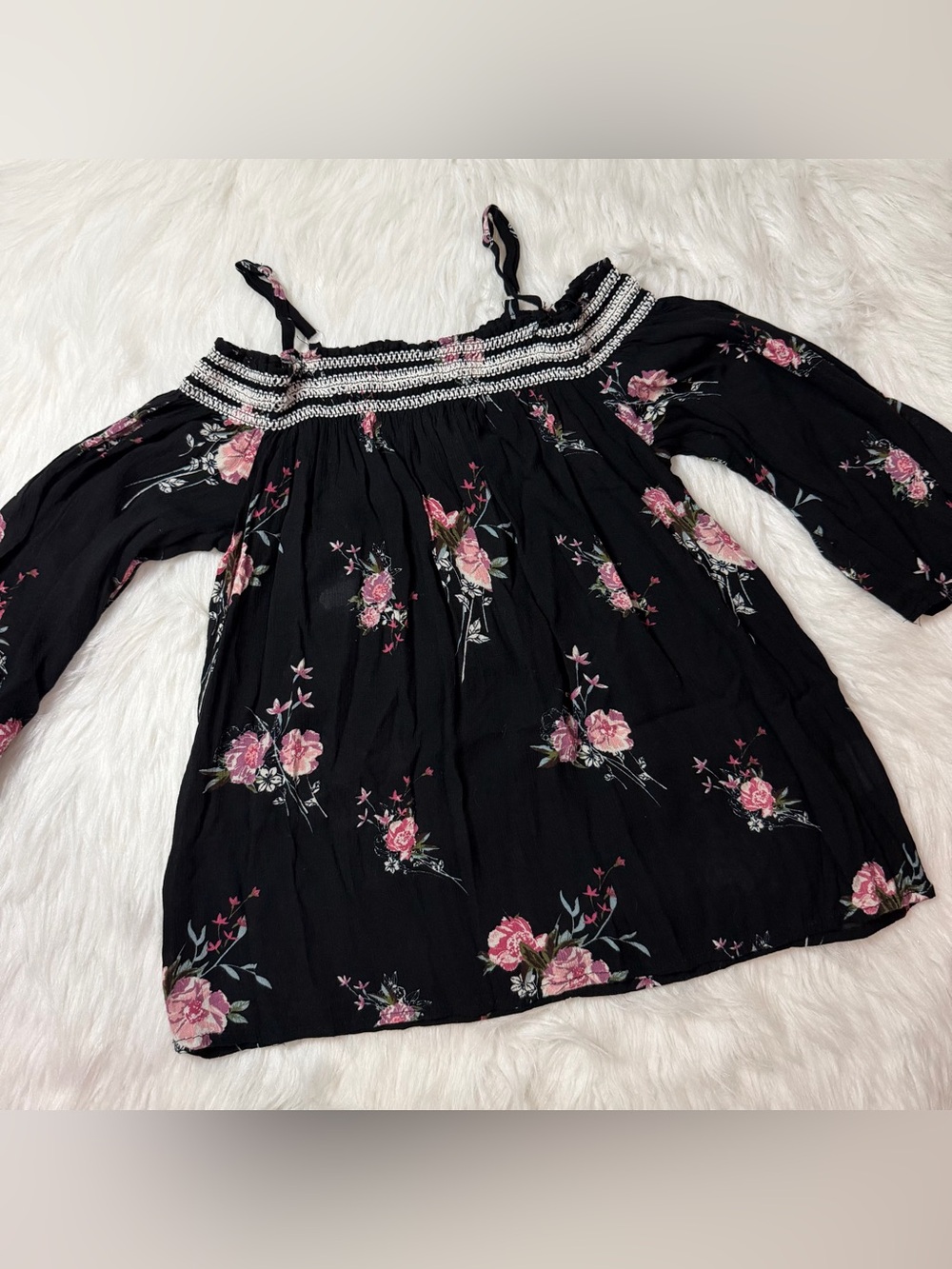 Rewind Floral Off The Shoulder Blouse